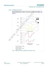 PCA8553DTT/AJ Datasheet Page 20