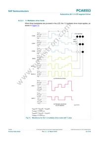 PCA8553DTT/AJ Datasheet Page 22