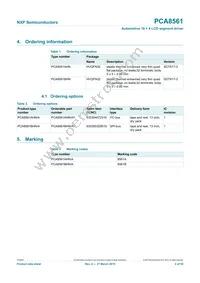 PCA8561BHN/AY Datasheet Page 2