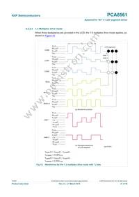 PCA8561BHN/AY Datasheet Page 21