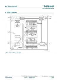 PCA8565AU/5BB/1 Datasheet Page 3
