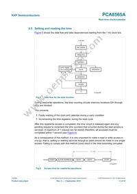 PCA8565AU/5BB/1 Datasheet Page 13