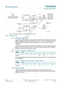 PCA8565AU/5BB/1 Datasheet Page 19