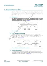 PCA8565AU/5BB/1 Datasheet Page 23