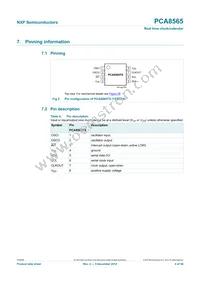 PCA8565BS/1 Datasheet Page 4
