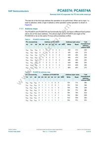 PCA8574ATS Datasheet Page 6