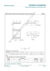 PCA8574ATS Datasheet Page 20