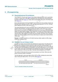 PCA8575BQ Datasheet Page 7