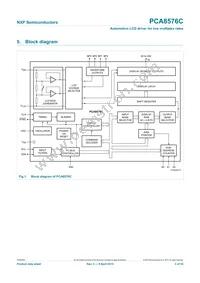PCA8576CH/Q900 Datasheet Page 3