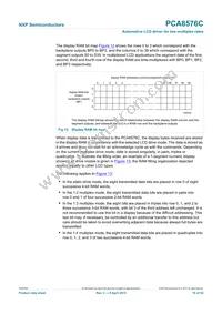 PCA8576CH/Q900 Datasheet Page 19