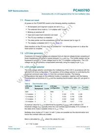 PCA8576DU/2DA/Q2 Datasheet Page 6