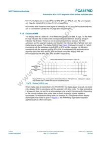 PCA8576DU/2DA/Q2 Datasheet Page 15