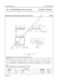 PCA8581T/6 Datasheet Page 15