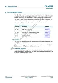 PCA8802CX8/B/1 Datasheet Page 6