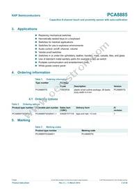 PCA8885TS/Q900/1 Datasheet Page 2