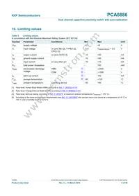 PCA8886TS/Q900/1 Datasheet Page 9