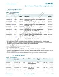 PCA9306D Datasheet Page 3