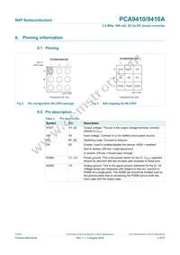 PCA9410UKZ Datasheet Page 3