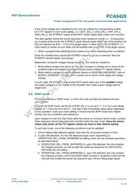 PCA9420UKZ Datasheet Page 12