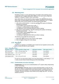 PCA9420UKZ Datasheet Page 13