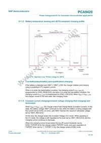 PCA9420UKZ Datasheet Page 20