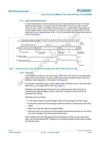 PCA9501D Datasheet Page 7