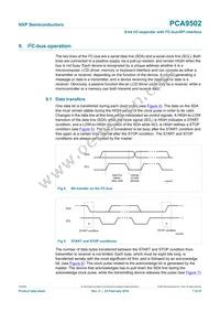 PCA9502BS Datasheet Page 7