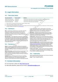 PCA9508D Datasheet Page 20