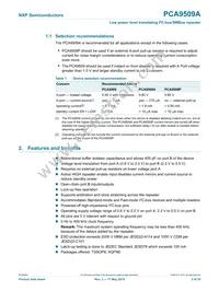 PCA9509ADP Datasheet Page 2