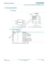 PCA9509PGM Datasheet Page 4