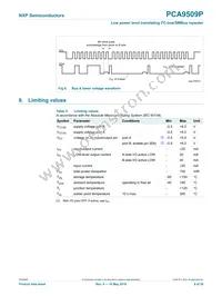 PCA9509PGM Datasheet Page 9