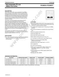 PCA9510D Datasheet Page 2