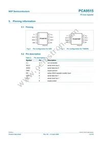 PCA9515D Datasheet Page 3