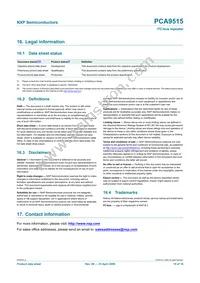 PCA9515D Datasheet Page 15