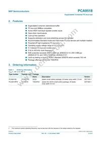 PCA9518PW Datasheet Page 2