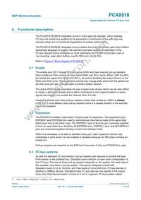 PCA9518PW Datasheet Page 5