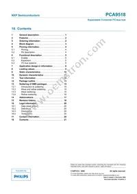 PCA9518PW Datasheet Page 21