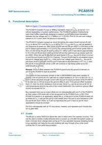 PCA9519PW Datasheet Page 5