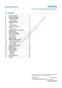 PCA9519PW Datasheet Page 21