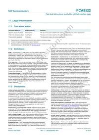 PCA9522DP Datasheet Page 18