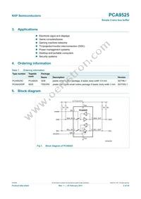 PCA9525DP Datasheet Page 2