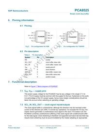 PCA9525DP Datasheet Page 3