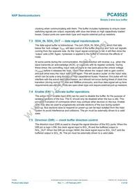 PCA9525DP Datasheet Page 4