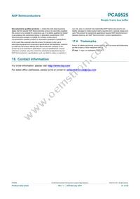 PCA9525DP Datasheet Page 21