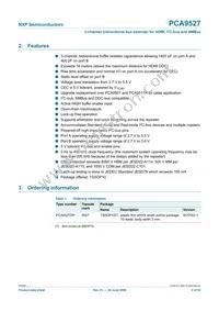 PCA9527DP Datasheet Page 2