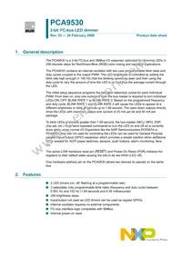 PCA9530D Datasheet Cover