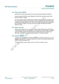 PCA9532D Datasheet Page 9