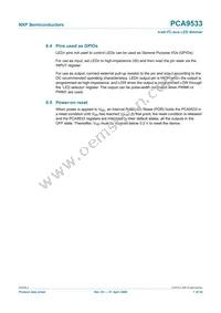 PCA9533D/02 Datasheet Page 7