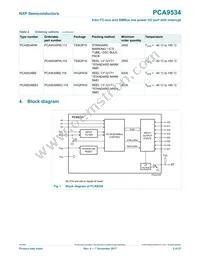 PCA9534D Datasheet Page 3