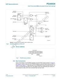 PCA9534D Datasheet Page 8